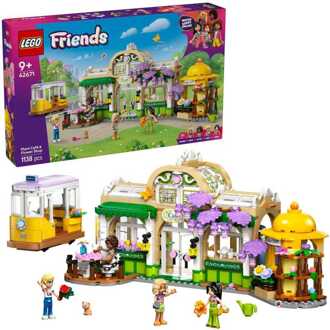 LEGO® Friends Plant Café & Flower Shop Building Kit Pretend-Play Set 42671