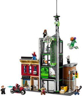 LEGO® | Marvel Spider-Man vs. Oscorp, Kids’ Super Hero Building Kit 76324