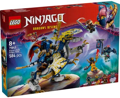 LEGO® NINJAGO® Rogue’s Mech Dragon Rider Ninja Toy 71843