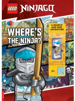 Lego® Ninjago®: Where’s The Ninja? A Search And Find Adventure (With Zane Minifigure) - Lego® - LEGO®