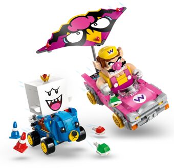 LEGO® Super Mario™: Mario Kart™ – Wario & King Boo Figures and 2 Karts 72038