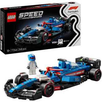 LEGO Speed Champions Visa Cash App RB VCARB 01 F1 Race Car 77246