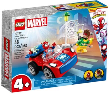 LEGO Spider-Man - Spider-Man's auto en Doc Ock Constructiespeelgoed