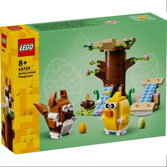 LEGO Spring Animal Playground Set with Toy Tree-House 40709