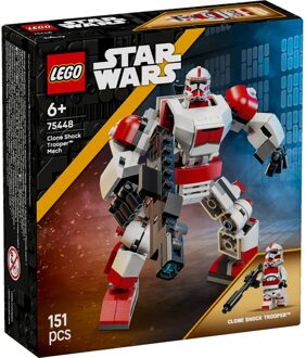 LEGO Star Wars Clone Shock Trooper Mech Building Toy 75448