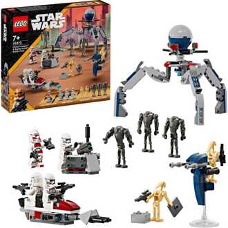 LEGO Star Wars - Clone Trooper & Battle Droid Battle Pack Constructiespeelgoed