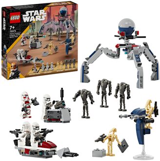 LEGO Star Wars - Clone Trooper & Battle Droid Battle Pack Constructiespeelgoed