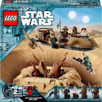 LEGO Star Wars Desert Skiff & Sarlacc Pit Building Toy 75396