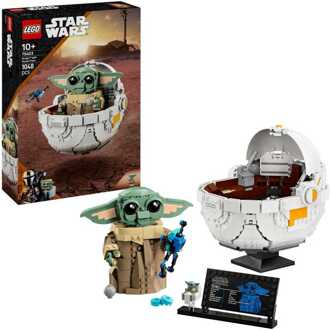 LEGO Star Wars Grogu with Hover Pram Building Toy 75403