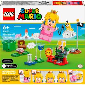 LEGO Super Mario - Avonturen met interactieve Peach Constructiespeelgoed