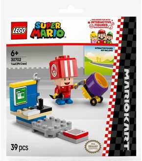 LEGO Super Mario - Mario Kart - Toad (pitstop) Constructiespeelgoed