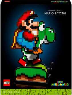 LEGO Super Mario - Super Mario World: Mario en Yoshi Constructiespeelgoed