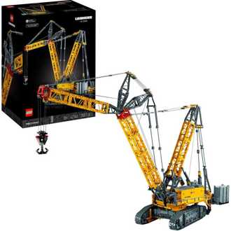 LEGO Technic 42146 Liebherr LR 13000 Rupskraan, bouwmachinemodel met afstandsbediening, voor volwassenen