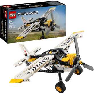 LEGO Technic Bush Plane Building Toy Set for Kids 42198
