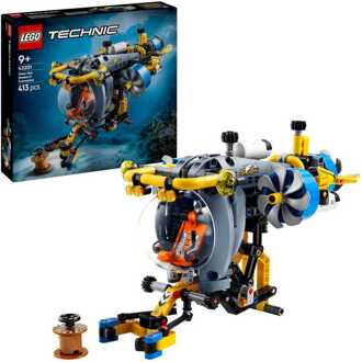 LEGO Technic Deep-Sea Research Submarine Building Toy 42201