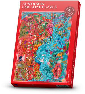 Legpuzzel Australia Wine Puzzle | Water & Wine
