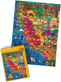 Legpuzzel California Wine Puzzle 1000 pieces | Water & Wine