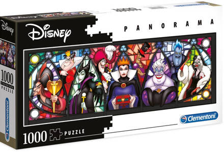 Legpuzzel Disney Panorama Slechterikken 1000 Stukjes