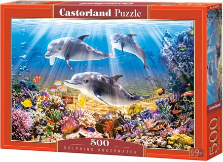 legpuzzel Dolphins Underwater 500 stukjes
