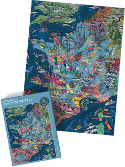 Legpuzzel France Wine Puzzle 1000 pieces | Water & Wine