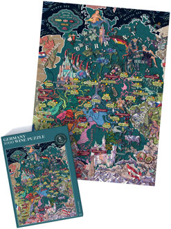 Legpuzzel Germany Wine Puzzle | Water & Wine