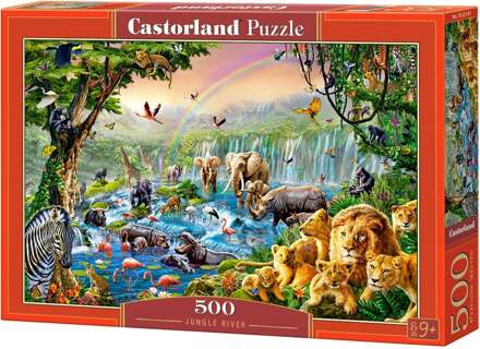 legpuzzel jungle river 500 stukjes
