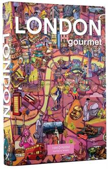 Legpuzzel London gourmet Puzzle 1000 pieces | Water & Wine