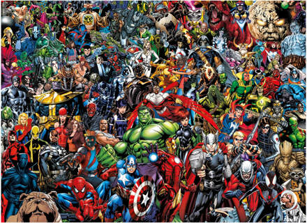 legpuzzel Marvel Impossible Puzzle 1000 stukjes