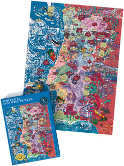 Legpuzzel Portugal Wine Puzzle | Water & Wine