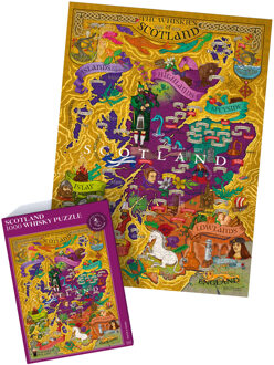 Legpuzzel Scotland Whisky Puzzle | Water & Wine