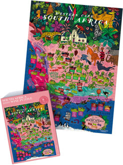 Legpuzzel South Africa Wine Puzzle | Water & Wine