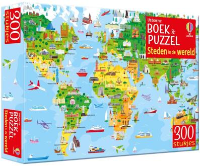 Legpuzzel Steden in de wereld | Usborne