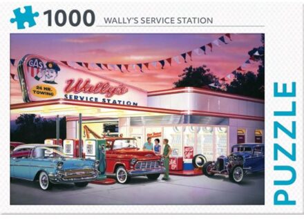 legpuzzel Wally's service station 1000 stukjes