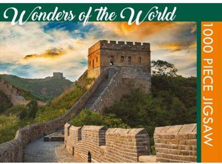 Legpuzzel Wonders Of The World 68 Cm 1000 Stukjes