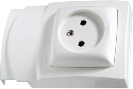 Legrand Stopcontact Oteo Dlp - Wit - Kunststof - Ip20