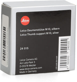 Leica 24015 Thumb Support m10 Silver