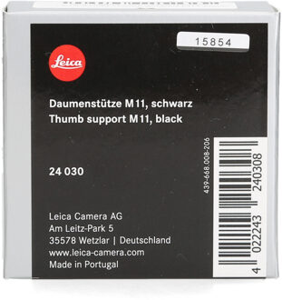 Leica 24030 Thumb support M11 black