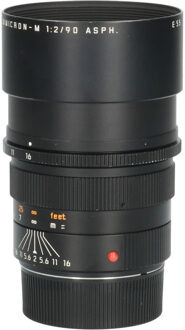 Leica Tweedehands Leica APO-Summicron-M 90mm f/2.0 Asph CM2613 Zwart
