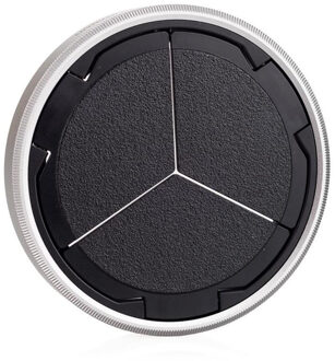 Leica Tweedehands Leica D-lux 7 auto lens cap silver/black CM0832 Zwart,Zilver
