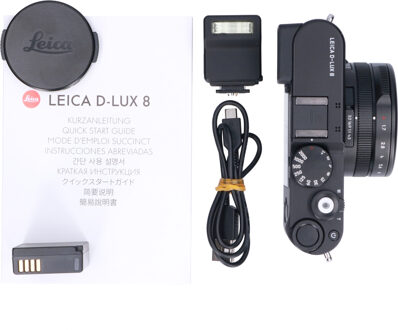 Leica Tweedehands Leica D-Lux 8 CM3272 Zwart
