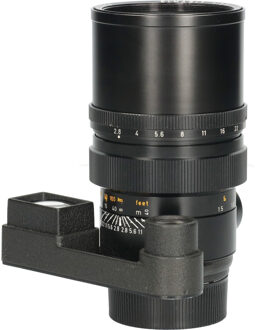 Leica Tweedehands Leica Elmarit-M 135mm f/2.8 met M3 viewfinder CM5064 Zwart