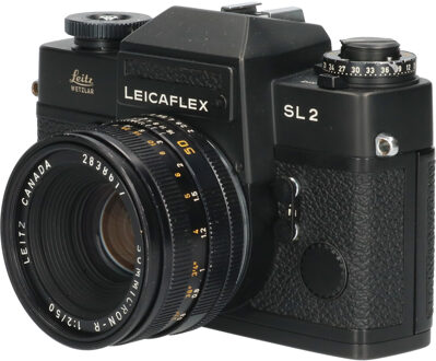 Leica Tweedehands Leica Leicaflex SL2 + Summicron-R 50mm F/2 CM3178