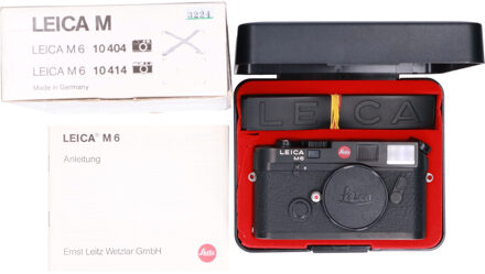 Leica Tweedehands Leica M6 zwart CM3224