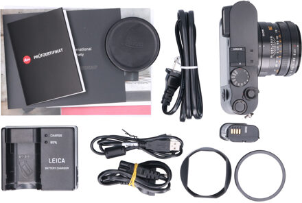 Leica Tweedehands Leica Q2 Black CM1088 Zwart