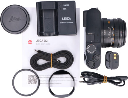 Leica Tweedehands Leica Q2 Black CM6147 Zwart
