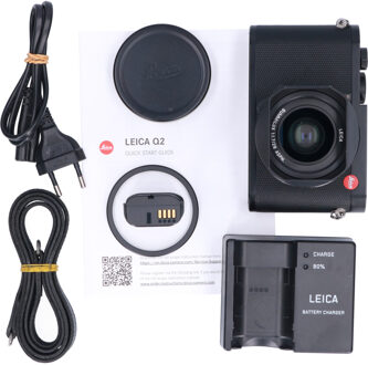 Leica Tweedehands Leica Q2 Black CM6525 Zwart