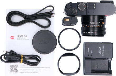 Leica Tweedehands Leica Q2 Black CM6746 Zwart