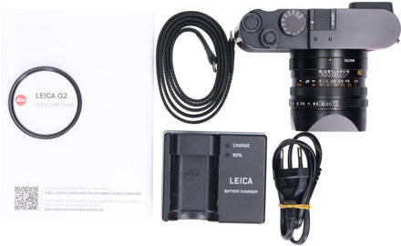 Leica Tweedehands Leica Q2 Black CM7182 Zwart
