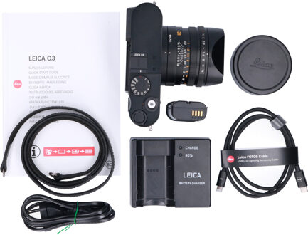 Leica Tweedehands Leica Q3 CM2458 Zwart