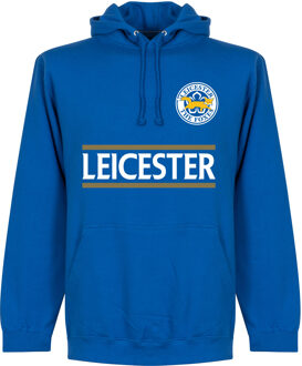 Leicester City Team Hoodie - Blauw - XXL